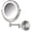 Nickel Corded Plug In, variant on Jerdon Wall-Mounted Makeup Mirror With Lights - Direct-Wired Lighted Makeup Mirror with 8X Magnification & Nickel Finish - Model HL88NLD