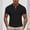 Black, variant on Shirts,Men's Short Sleeve Round Neck Patchwork Button Casual Fashion T-Shirt Light Blue XL