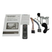 blaupunkt sun 7 inch lcd t-screen double din multimedia car stereo teer am / fm، bt، usb، sd، aux، support mirrorlink