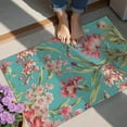 thumbnail image 4 of Pioneer Flower Floral Print Pattern Door Rugs,Washable Non Slip Door Mats Indoor,Decorative Door Mats,Entry Mat Indoor for Entrance,Bedroom,Kitchen,Bathroom,20"x32", 4 of 6