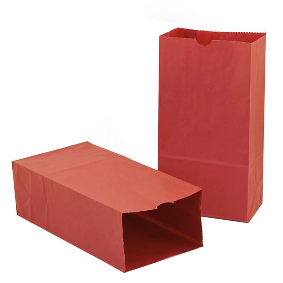 Hygloss Red All Occasion Gift Bags, 50 Count