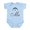 Sky Blue, variant on CafePress - Fermata (Hold) Me Body Suit - Baby Light Bodysuit, Size Newborn - 24 Months