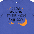 thumbnail image 4 of Inktastic I Love My Noni To The Moon and Back Youth T-Shirt, 4 of 5