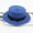 Blue, variant on Fesfesfes Adult Summer Wide Brim Hat Sunshade Hat Fisherman's Hat Basin Hat Outdoor Bucket Hat