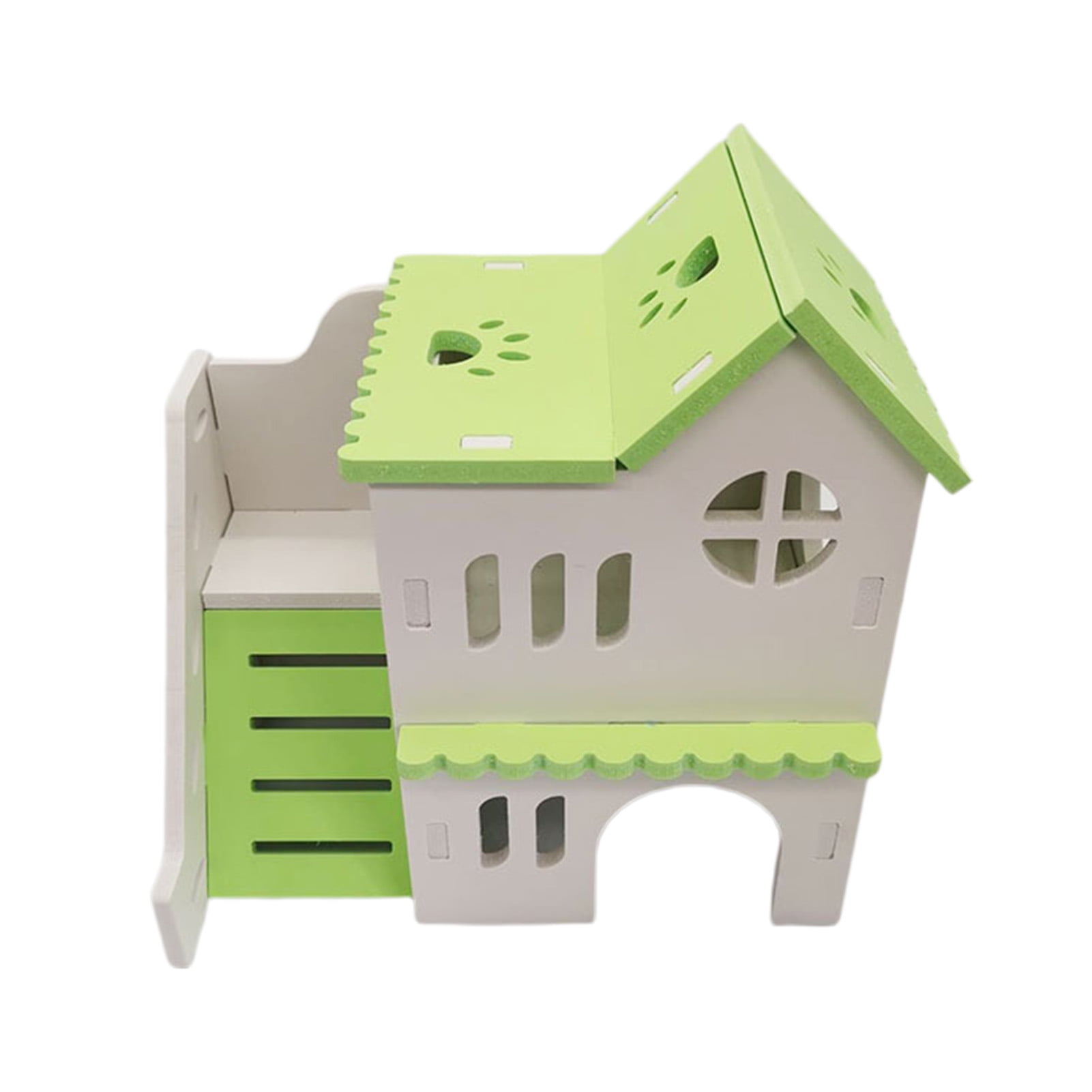 Illustration of Pet Hamster Hideaways With Mounting Options