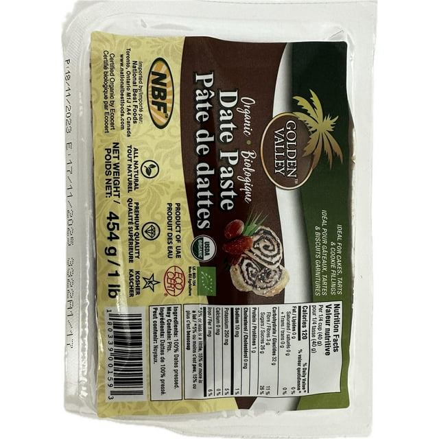 Golden Valley Date Paste 454g