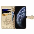 thumbnail image 3 of Funda Cartera FOXDOCK para iPhone 11 Pro , Flip PU con Relieve de Gatos y Perros, Tarjetero y Soporte, 3 of 6