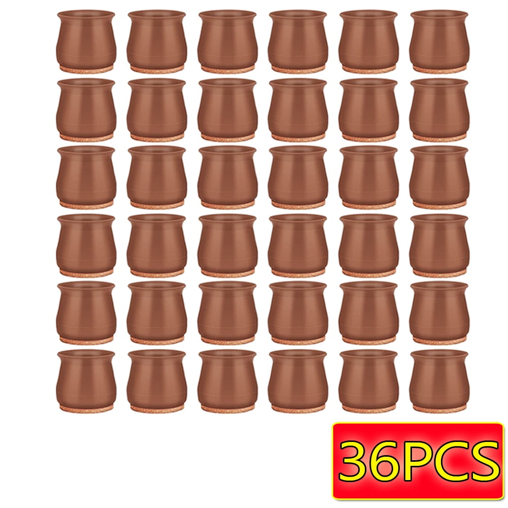 Chair Leg Protectors for Hardwood Floors Durable Silicone Chair Leg