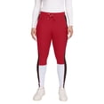 thumbnail image 4 of Women's WEAR by Erin Andrews Red/Black Atlanta Falcons Color-Block Leggings, 4 of 6