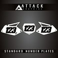 thumbnail image 2 of Attack Graphics Number Plate Backgrounds for Suzuki RMZ250 2008, 2 of 2