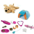 thumbnail image 4 of Stuffed Dog Plush with Carrier & Accessories Toys Pretend Play Puppy Pet Care Playset, Gifts for Girls 3 4 5 6 Year Old, 4 of 4
