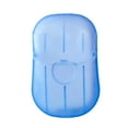thumbnail image 1 of 20pcs/Box Disposable Soap Paper Flakes Washing Cleaning Hand Bath Travel Scented Slice Sheets, 1 of 8