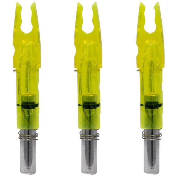 Lumenok Lighted Nock, HD Orange H Nock 3 pk.