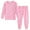 1# Kitty, variant on DDSOL Toddler Girls Pajamas Kitty Print Long Sleeves Sleepwear 2-Piece Pink 5T