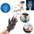 thumbnail image 3 of Arthritis Gloves,compression Arthritis Gloves For Pain Relief Rheumatoid Osteoarthritis And Carpal Tunnel Fingerless Gloves, 3 of 5
