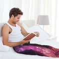 thumbnail image 5 of Salouo Neon Futuristic Dragon Print Pajama Pants for Men, Lounge Pants Elastic Waistband Casual Men's sleepwear Loungewear Sleep Pajama Pant -Medium, 5 of 7