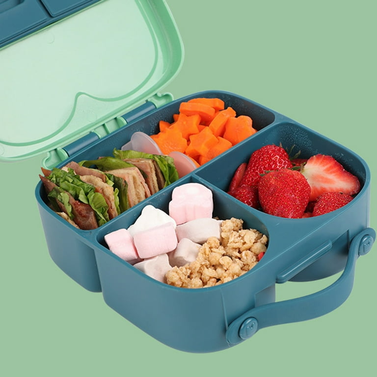 Realyc Bento Lunch Box Lunch Organizer Anti Drop Useful Detachable Student  Lunch Box Food Container