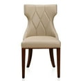 thumbnail image 2 of Manhattan Comfort Reine 18.5" Faux Leather Dining Chair in Cream (Set of 2), 2 of 5