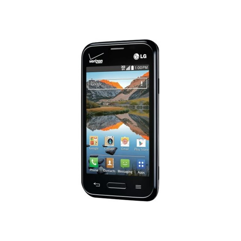 【送料0円】 Optimus LG Verizon Zone Black Smartphone, Prepaid 4GB 2 その他