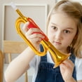 thumbnail image 5 of CIMAXIC Party 2pcs Children Musical Instruments Toy Musical Trumpet Cheerleading Plastic Horn For Kids Party Noisemaker Soccer Game Cheering Props Stage Performance,12.99"X5.51"X3.74", 5 of 5