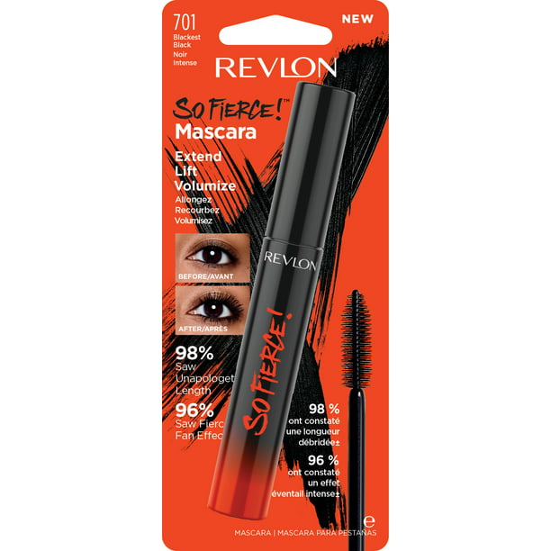 Revlon So Fierce Mascara, 701 Black, 0.25 fl oz - Walmart.com