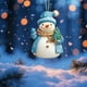 thumbnail image 4 of Hogar y jardín, Adornos colgantes, Colgante plano de acrílico navideño, Colgante de coche de muñeco de nieve navideño, Decoración colgante para árbol de Navidad, Decorar, Decorar, 4 of 6