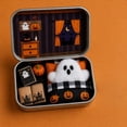 thumbnail image 4 of Halloween Decor Mini Ghost Tin Box Set Adopt a Ghost Decor Boo Basket Stuffers for Men Women Table Desk Office Shelf Halloween Party Decoration, 4 of 5