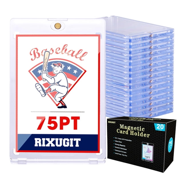 Portacartas RIXUGIT, paquete de 20, estuche magnético 75PT