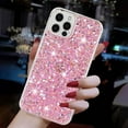 thumbnail image 3 of For iPhone 11 Pro Case,Cute Glitter Bling Twinkle Stardust with Drop Protection Shockproof Soft TPU Slim Flexible Phone Case Girls/Women Protective case for iPhone 11 Pro,Anti Scratch,Pink, 3 of 6