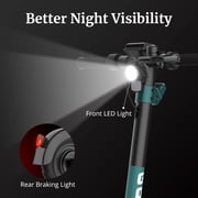 GOTRAX GMAX Electric Scooter for Adults, 10 Honeycamb Tire, Max 42 mile & 20 mph by 500W Motor, Folding Electric Scooter for Commute