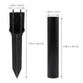 thumbnail image 2 of BESTYASH 1Set Solar Light Extension Pole Black Plastic Replacement Joint for Outdoor Use, 2 of 8