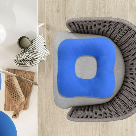 EHJRE Relief Sore Pad Donut Pillow Seat Cushion Soft Washable Chair Pillow Breathable Hemorrhoid Sitting Mat for Travel Office