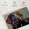 thumbnail image 6 of Elephant Stock Labrador Wall Art - Horizontal Canvas Wall Art - Living Room Wall Decor - Animal Canvas - Black And Red Decor - 48" x 32", 6 of 8