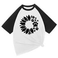 thumbnail image 2 of Qiopertar Liquidation à Moins de 5$ T-Shirt à Manches Courtes pour Hommes Mode Décontractée Patchwork Col Rond Imprimé en Liquidation, 2 of 4