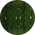 thumbnail image 1 of Ahgly Company Indoor Round Persian Green Traditional Area Rugs, 5' Round, 1 of 1