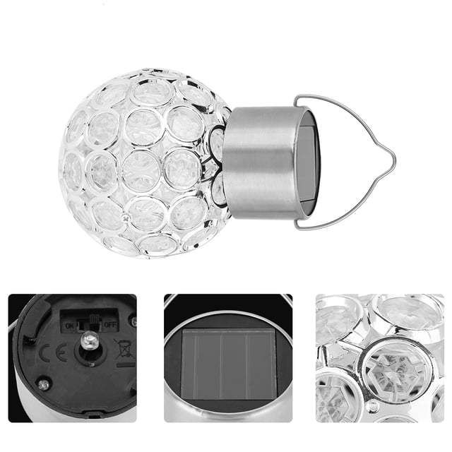 Lámpara LED Conde Color, Luz Para Pasarela Con Energía Solar, Material De PVC, Bajo Consumo De Energía Para Jardín, Patio Y Acceso