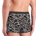 thumbnail image 3 of KLL Hand Drawn Snake Men's Cotton Boxer Briefs Underwear-Small, 3 of 8