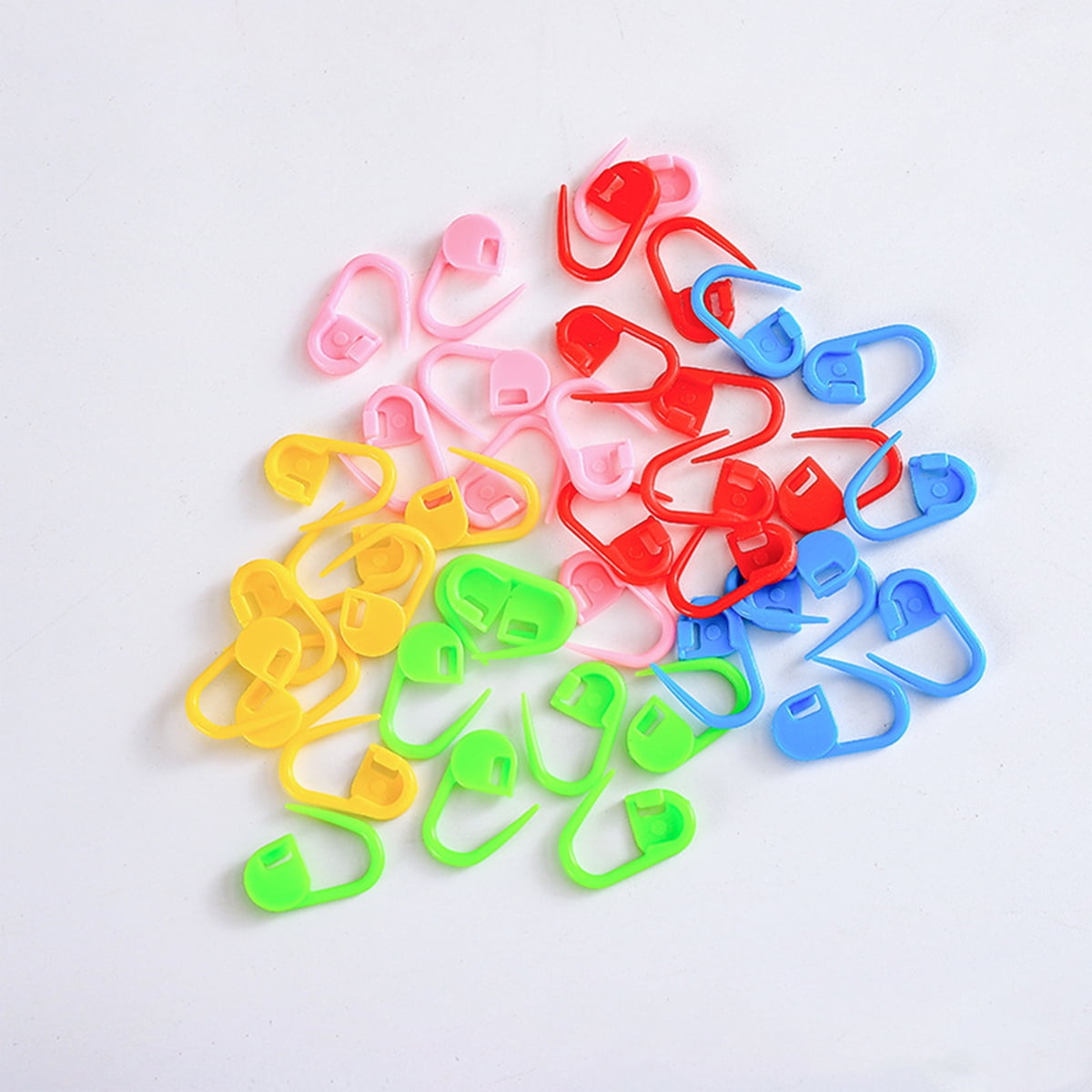 1000Pcs Stitch Markers for Knitting Plastic Colorful Durable Knit