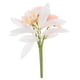 thumbnail image 1 of Ramo artificial de flores de imitación, adorno de ramo falso para jarrón de mesa., 1 of 6