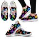 thumbnail image 1 of Nuevas zapatillas casuales de moda para niñas, bonitas mariposas, degradado, tie-dye, estampado 3D, zapatos planos para mujer, zapatos con cordones, 1 of 6