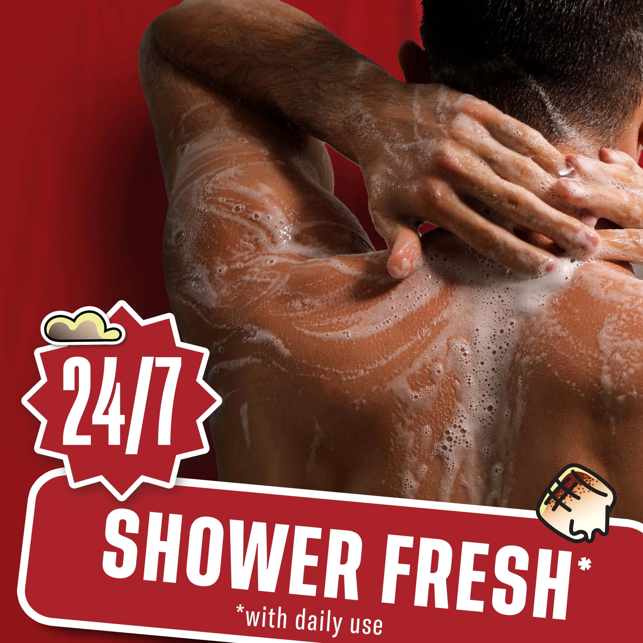 (4 pack) Old Spice Men's Body Wash, Serial Griller, 24oz