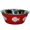 Gofetch Stainless Steel Cat Bowl, Assorted Color May Vary