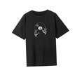 thumbnail image 4 of Camiseta de mujer de verano con cuello redondo, elegante disfraz, camiseta básica para viaje, uso diario SG, 4 of 7