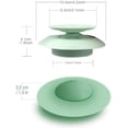 thumbnail image 2 of Paquete de 5 tapones de drenaje para ducha, tapón de silicona para fregadero de bañera, coladores de drenaje para bañera, cubierta protectora para suelo, lavandería, cocina y baño, 2 of 5