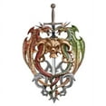 thumbnail image 2 of Design Toscano Hell-Bent Dragon Protectors of the Sword Wall Sculpture, 2 of 3
