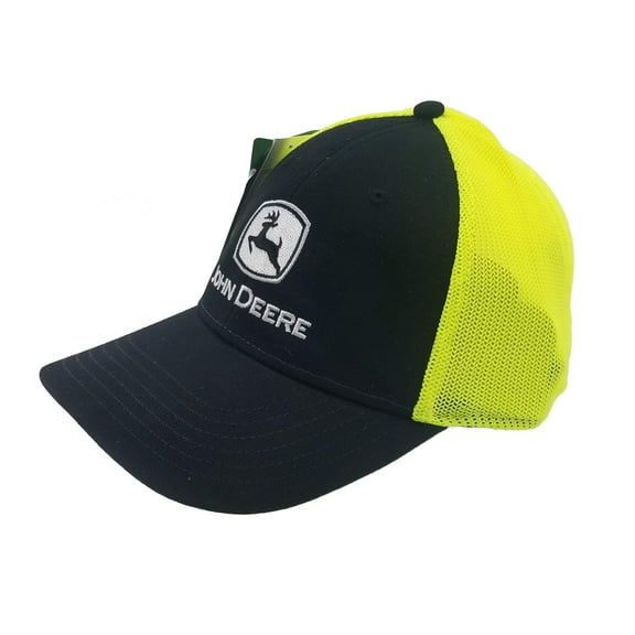 John Deere Mens' HiVis Mesh Back Hat/Cap - LP73363