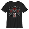 thumbnail image 5 of Fifth Sun Star Wars Batch The Bad Badge Boy's Premium Solid Crew Tee, Black, Medium, 5 of 5