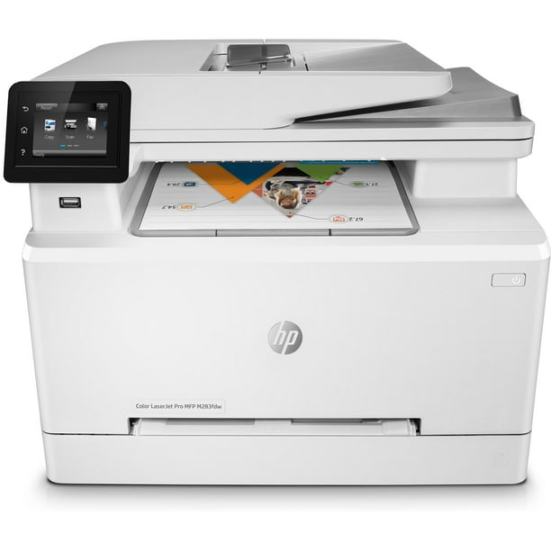 Hp Color Laserjet Pro M283fdw All In One Laser Printer Walmart Com Walmart Com
