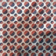 thumbnail image 3 of Geometric Tulle Curtains with Rod Pocket, Abstract Colorful with Half Circles Rounds Art Image, Sheer Drape for Wedding Party 2 Panels, 7 Sizes, Navy Blue Red and White, by Ambesonne, 3 of 3