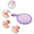 thumbnail image 3 of NOMADIC NOOK Facial Soft Flannel Pads Makeup Remover Pads 6 Pcs Purple Black, 3 of 7
